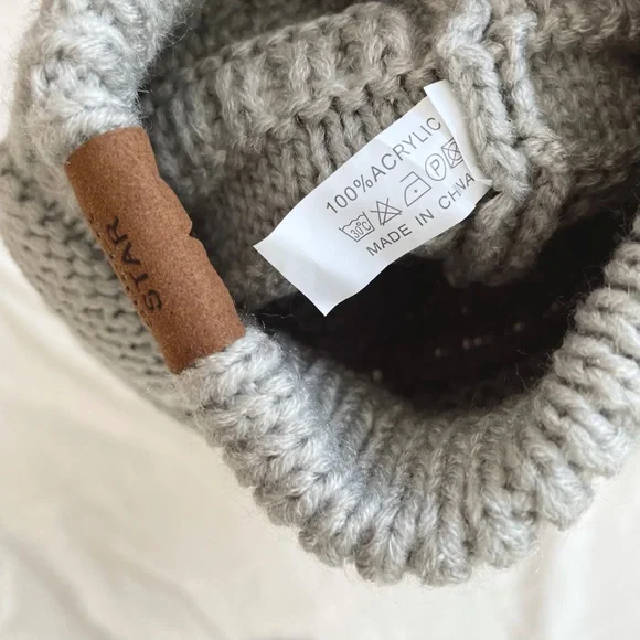 CHOOSE ONE - Super Star | Chunky Knit Gender Neutral Baby Beanie Hat - Picture 6 of 6